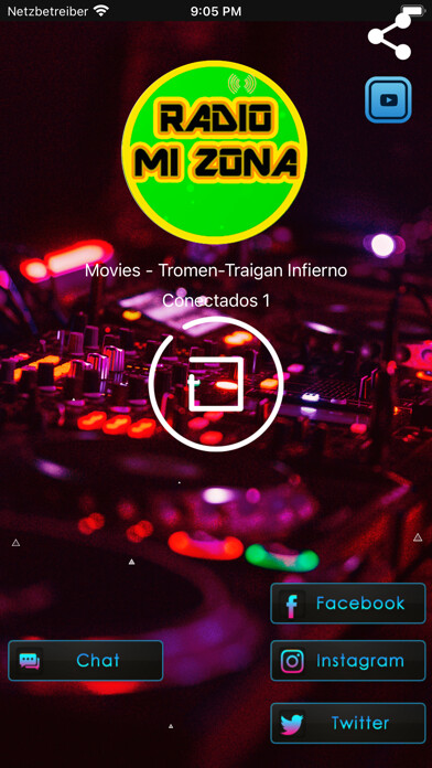 Emulate iPhone app Radio Mi Zona using MyAndroid Emulate iPhone app Radio Mi Zona using MyAndroid