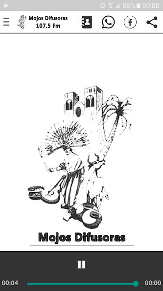 Run android online APK Radio Mojos Difusoras 107.5 Fm from MyAndroid or emulate Radio Mojos Difusoras 107.5 Fm using MyAndroid