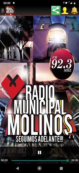 Run android online APK RADIO MOLINOS 92.3 from MyAndroid or emulate RADIO MOLINOS 92.3 using MyAndroid