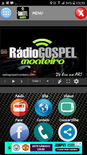 Run android online APK Radio Monteiro Gospel from MyAndroid or emulate Radio Monteiro Gospel using MyAndroid