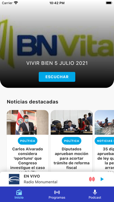 Emulate iPhone app Radio Monumental using MyAndroid Emulate iPhone app Radio Monumental using MyAndroid