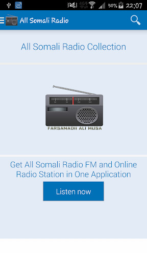 Run android online APK Radio Muqdisho from MyAndroid or emulate Radio Muqdisho using MyAndroid