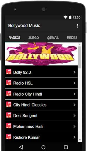 Run android online APK Radio Musica de Bollywood - Bollywood Music from MyAndroid or emulate Radio Musica de Bollywood - Bollywood Music using MyAndroid