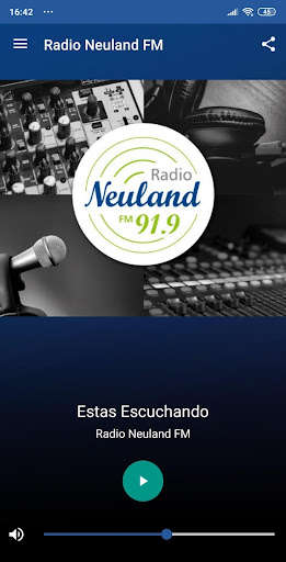 Run android online APK Radio Neuland 91.9 FM Paraguay from MyAndroid or emulate Radio Neuland 91.9 FM Paraguay using MyAndroid