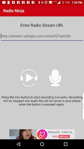 Run android online APK Radio Ninja - Player & Widget from MyAndroid or emulate Radio Ninja - Player & Widget using MyAndroid