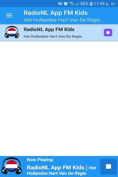 Run android online APK Radio NL Hollandse Hart App from MyAndroid or emulate Radio NL Hollandse Hart App using MyAndroid