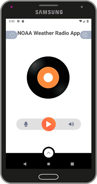 Run android online APK Radio NOAA Weather App Online from MyAndroid or emulate Radio NOAA Weather App Online using MyAndroid