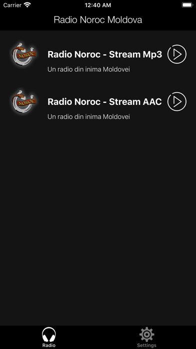 Emulate iPhone app Radio Noroc Moldova using MyAndroid Emulate iPhone app Radio Noroc Moldova using MyAndroid