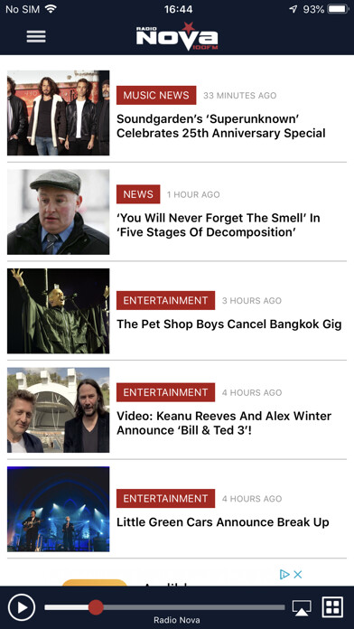 Emulate iPhone app Radio Nova - The brand new app using MyAndroid Emulate iPhone app Radio Nova - The brand new app using MyAndroid