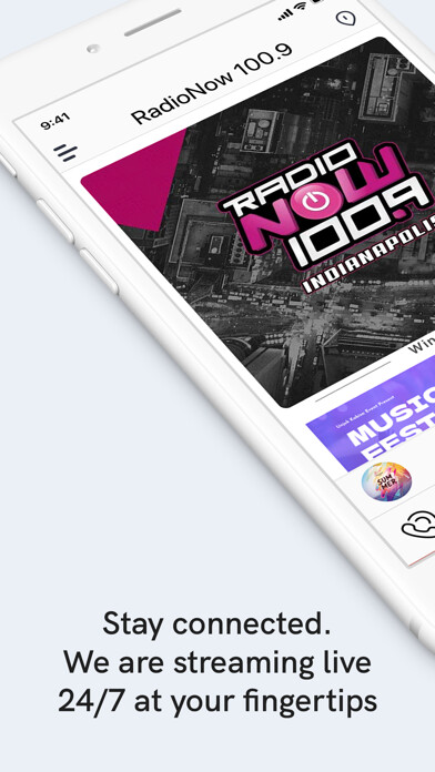 Emulate iPhone app RadioNow 100.9 using MyAndroid