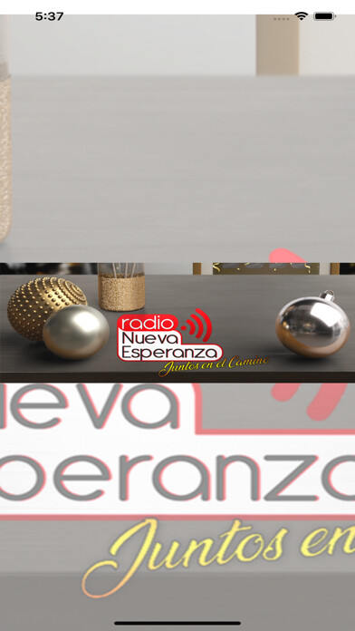 Emulate iPhone app Radio Nueva Esperanza Chile using MyAndroid