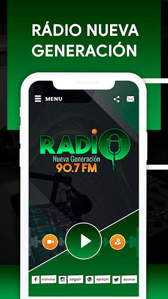Run android online APK RADIO NUEVA GENERACIÓN 90.7 FM from MyAndroid or emulate RADIO NUEVA GENERACIÓN 90.7 FM using MyAndroid Run android online APK RADIO NUEVA GENERACIÓN 90.7 FM from MyAndroid or emulate RADIO NUEVA GENERACIÓN 90.7 FM using MyAndroid
