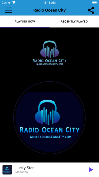 Emulate iPhone app Radio Ocean City using MyAndroid Emulate iPhone app Radio Ocean City using MyAndroid