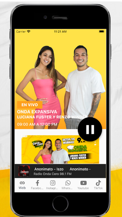 Emulate iPhone app Radio Onda Cero EN VIVO using MyAndroid Emulate iPhone app Radio Onda Cero EN VIVO using MyAndroid