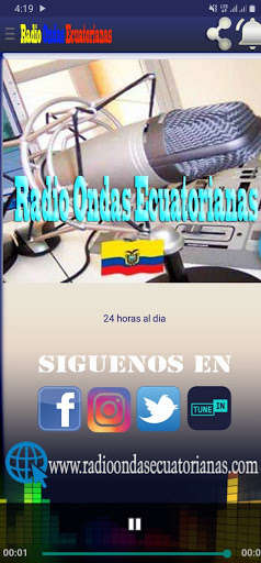 Run android online APK Radio Ondas Ecuatorianas from MyAndroid or emulate Radio Ondas Ecuatorianas using MyAndroid