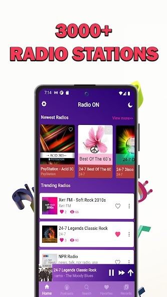 Run android online APK Radio ON – radio and podcasts from MyAndroid or emulate Radio ON – radio and podcasts using MyAndroid