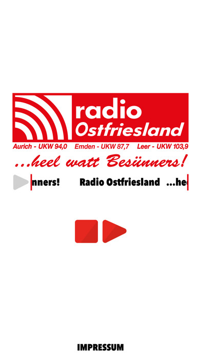 Emulate iPhone app Radio Ostfr. using MyAndroid