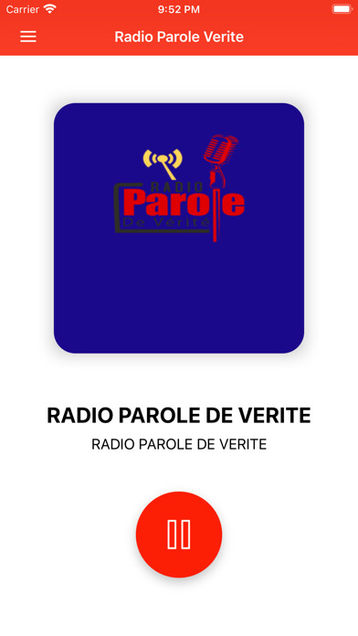 Emulate iPhone app Radio Parole Verite using MyAndroid Emulate iPhone app Radio Parole Verite using MyAndroid