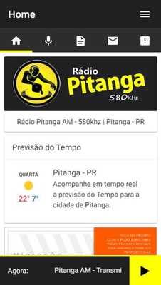 Emulate Android APK Radio Pitanga Emulate Android APK Radio Pitanga