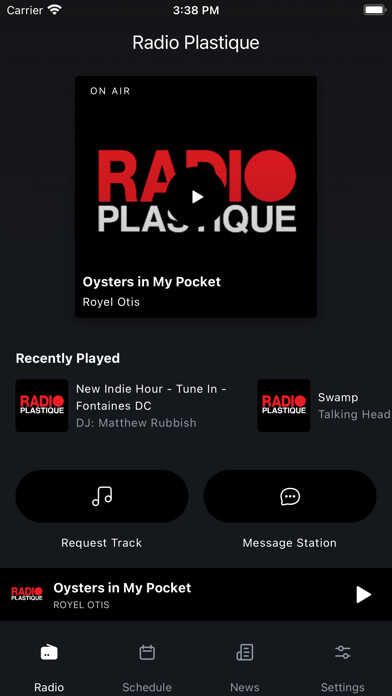 Emulate iPhone app RADIO PLASTIQUE using MyAndroid Emulate iPhone app RADIO PLASTIQUE using MyAndroid