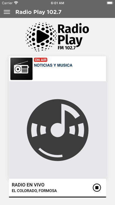 Emulate iPhone app Radio Play 102.7 using MyAndroid
