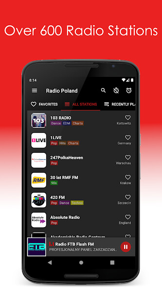 Run android online APK Radio Poland - Live Radio App from MyAndroid or emulate Radio Poland - Live Radio App using MyAndroid
