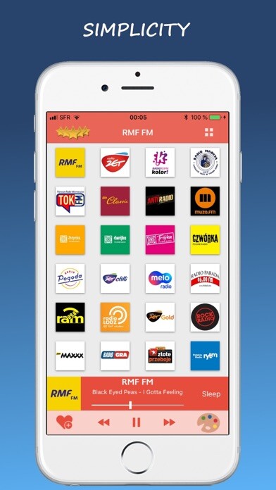 Emulate iPhone app Radio Polska - Live ! using MyAndroid