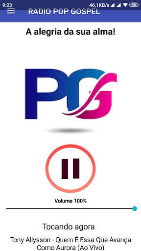 Run android online APK RADIO POP GOSPEL from MyAndroid or emulate RADIO POP GOSPEL using MyAndroid