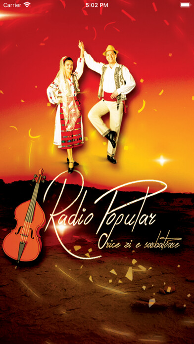 Emulate iPhone app Radio Popular Romania using MyAndroid