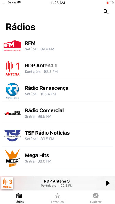 Emulate iPhone app Radio Portugal FM - Radios PT using MyAndroid