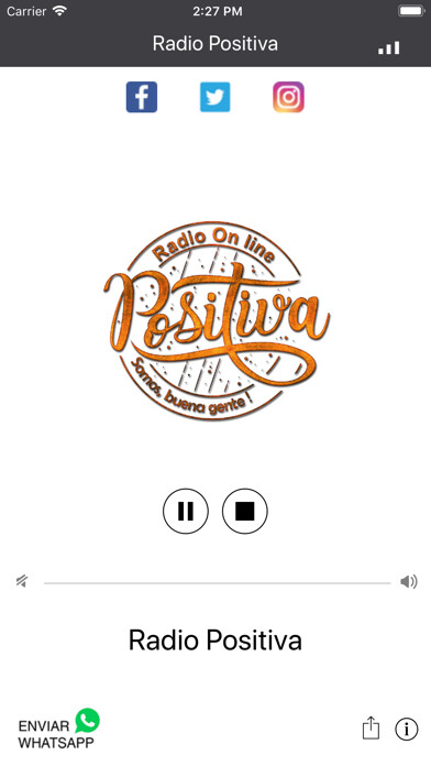 Emulate iPhone app Radio Positiva using MyAndroid Emulate iPhone app Radio Positiva using MyAndroid
