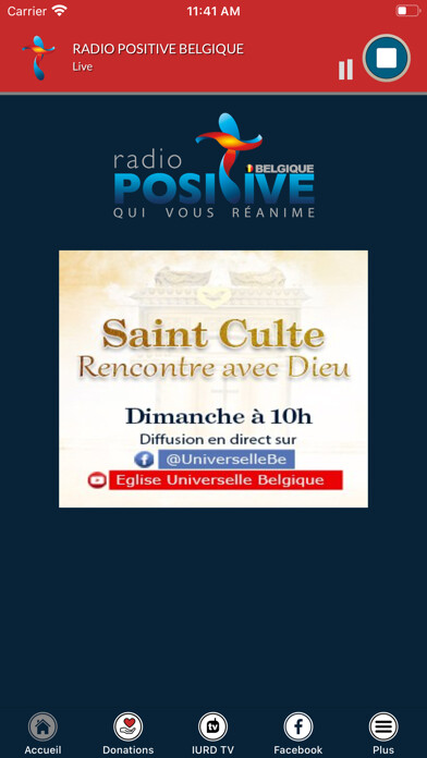 Emulate iPhone app Radio Positive Belgique using MyAndroid Emulate iPhone app Radio Positive Belgique using MyAndroid