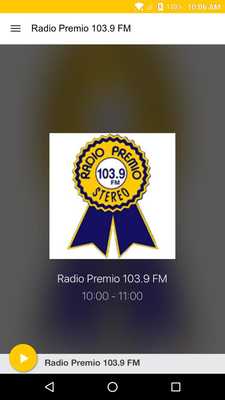 Emulate Android APK Radio Premio 103.9 FM Emulate Android APK Radio Premio 103.9 FM