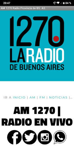 Run android online APK Radio Provincia de Buenos Aires from MyAndroid or emulate Radio Provincia de Buenos Aires using MyAndroid