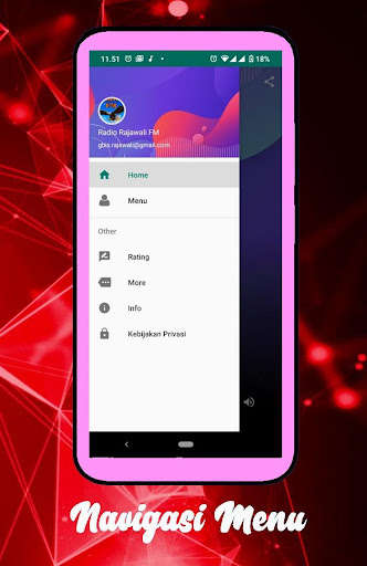 Run android online APK Radio Rajawali FM from MyAndroid or emulate Radio Rajawali FM using MyAndroid