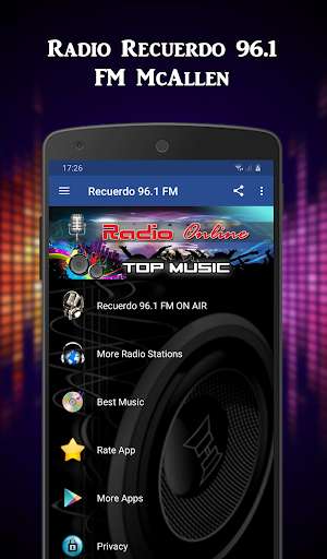 Emulate Android APK Radio Recuerdo 96.1 FM McAllen