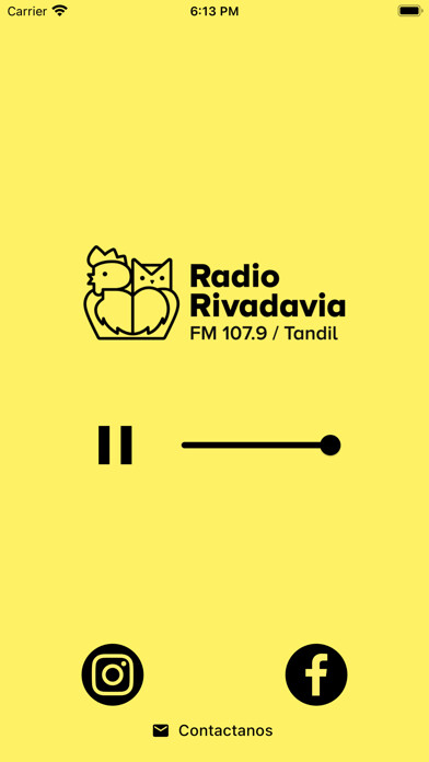 Emulate iPhone app Radio Rivadavia Tandil using MyAndroid Emulate iPhone app Radio Rivadavia Tandil using MyAndroid