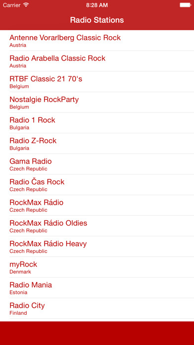 Emulate iPhone app Radio Rock FM - Streaming and listen to live online rock n roll music charts from european station and channel using MyAndroid Emulate iPhone app Radio Rock FM - Streaming and listen to live online rock n roll music charts from european station and channel using MyAndroid