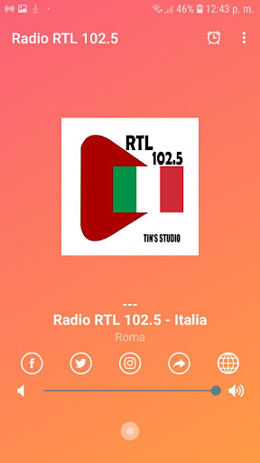 Run android online APK Radio RTL 102.5 Italia in Diretta from MyAndroid or emulate Radio RTL 102.5 Italia in Diretta using MyAndroid Run android online APK Radio RTL 102.5 Italia in Diretta from MyAndroid or emulate Radio RTL 102.5 Italia in Diretta using MyAndroid