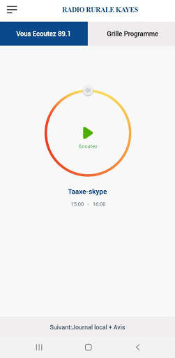Run android online APK Radio Rurale Kayes from MyAndroid or emulate Radio Rurale Kayes using MyAndroid Run android online APK Radio Rurale Kayes from MyAndroid or emulate Radio Rurale Kayes using MyAndroid