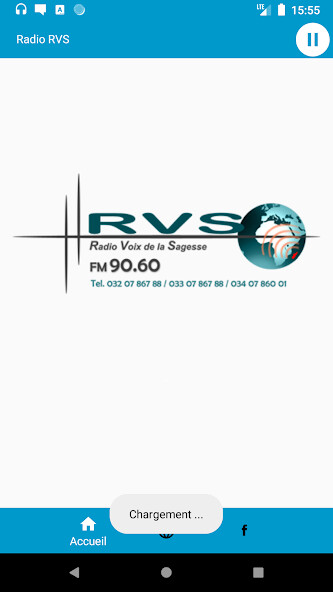 Run android online APK Radio RVS - Radio Voix de la Sagesse from MyAndroid or emulate Radio RVS - Radio Voix de la Sagesse using MyAndroid