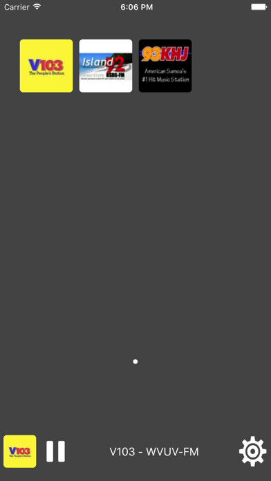 Emulate iPhone app Radio Samoa - All Radio Stations using MyAndroid