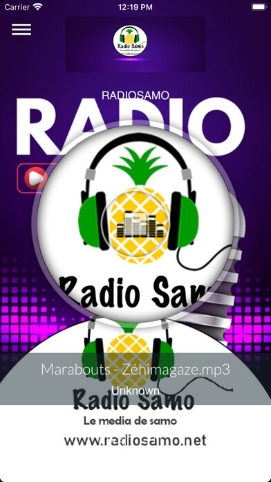 Emulate iPhone app RADIOSAMO using MyAndroid