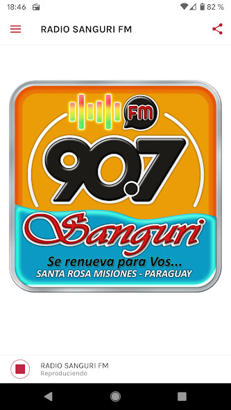 Run android online APK Radio Sanguri FM from MyAndroid or emulate Radio Sanguri FM using MyAndroid