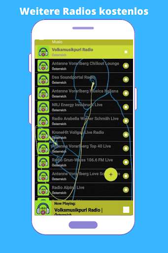 Run android online APK Radios Austria - Folk Music Pur FM Free Online from MyAndroid or emulate Radios Austria - Folk Music Pur FM Free Online using MyAndroid