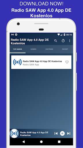 Run android online APK Radio SAW App 4.0 App DE from MyAndroid or emulate Radio SAW App 4.0 App DE using MyAndroid