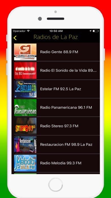 Emulate iPhone app Radios Bolivian - Live Radio Stations Online FM AM using MyAndroid Emulate iPhone app Radios Bolivian - Live Radio Stations Online FM AM using MyAndroid