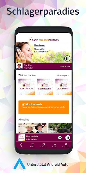 Emulate iPhone app Radio Schlagerparadies using MyAndroid Emulate iPhone app Radio Schlagerparadies using MyAndroid