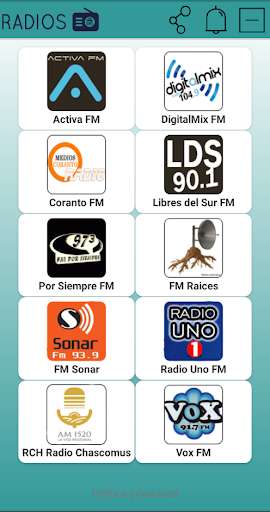 Run android online APK Radios de Chascomus from MyAndroid or emulate Radios de Chascomus using MyAndroid Run android online APK Radios de Chascomus from MyAndroid or emulate Radios de Chascomus using MyAndroid