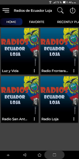 Run android online APK Radios de Ecuador Loja from MyAndroid or emulate Radios de Ecuador Loja using MyAndroid